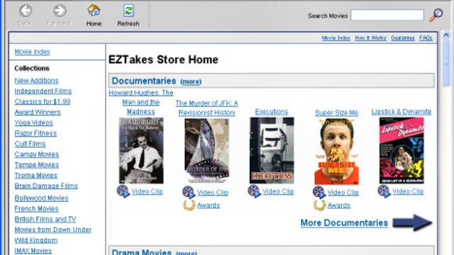 Lanserte global tjeneste for DVD-nedlasting