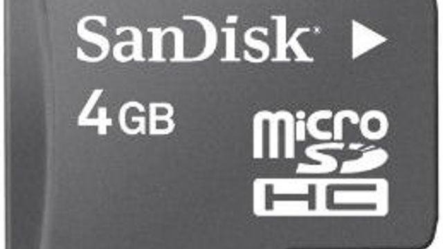 SanDisk klargjør 4 GB-kort for mobiler