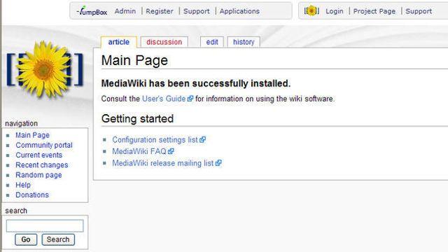 Virtual Appliance med MediaWiki