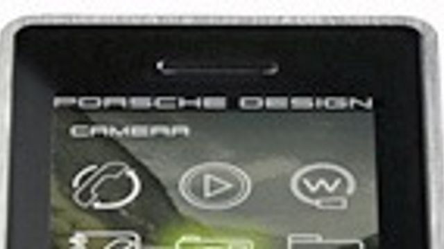 Design-mobil fra Porsche leser fingeren