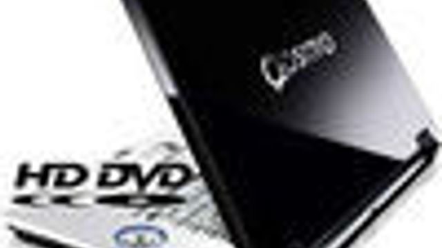Bærbar PC med HD DVD-brenner til Norge
