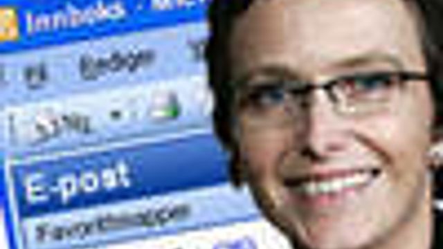 De internasjonale slipper ny e-postlov