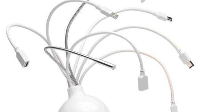 Kombinert USB- og Firewire-hub fra LaCie