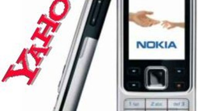 Yahoo-tjenester legges inn i Nokia-mobiler