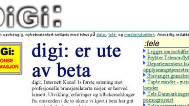 Norges første nettavis fyller 10 år