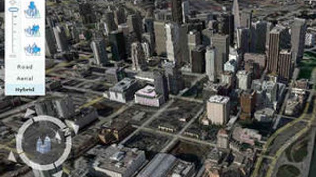 Microsoft angriper Google Earth