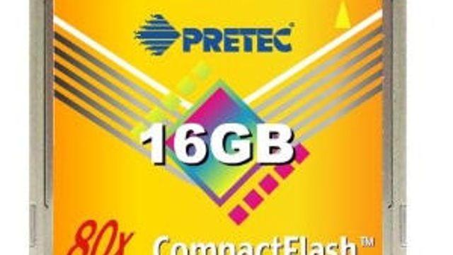 Rekordstor kapasitet i nytt CF-kort