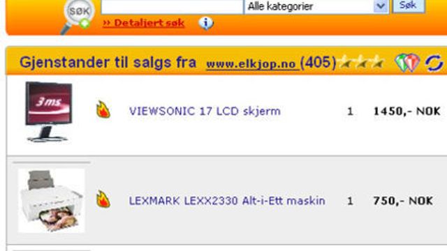 Elkjøp prøver ut auksjon i stedet for salg