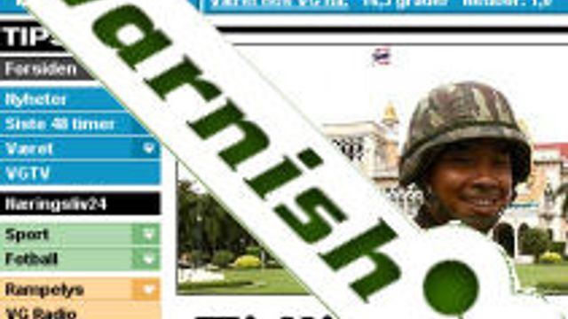 Lynrask web med norskutviklet akselerator