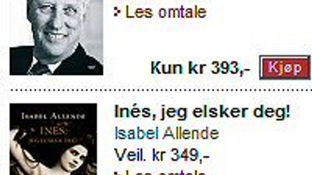 Frisk vekst på boksalg over nett