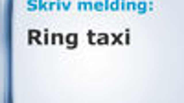 Ring et navn via SMS