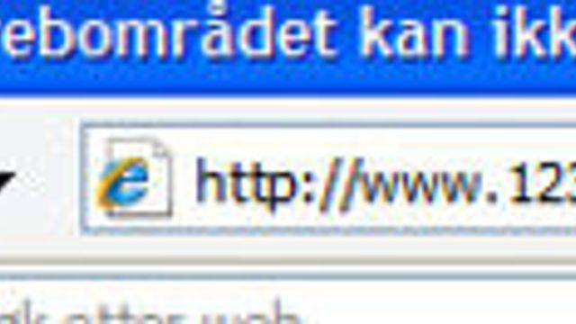 Vilt kappløp om tall-adresser