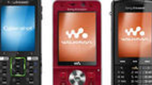 Stort mobildryss fra Sony Ericsson