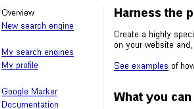 Skreddersy din egen søketjeneste