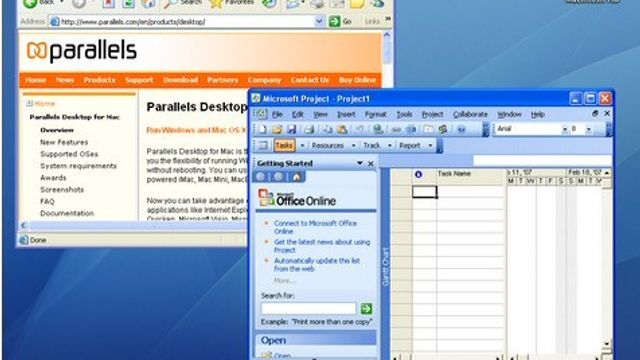 Spennende nyheter i virtuell PC for Mac