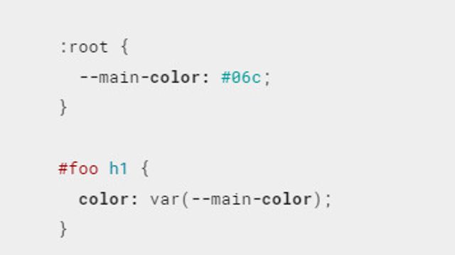 Mindre CSS-kluss med variabler