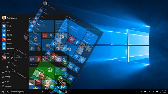 Windows 10 fjernet brukernes standard-valg