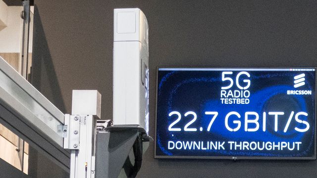 Setter av kapasitet til Internett i 5G