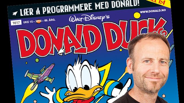 NTNU-lærer applauderer det nyeste kode-påfunnet til Donald Duck