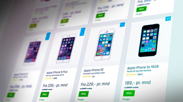 Telenor lanserer "Swap" – lar deg skifte telefon hvert år