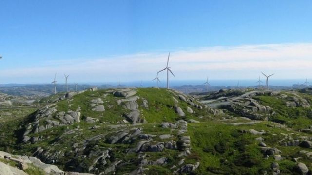 Google kjøper kraft fra Norges største vindpark