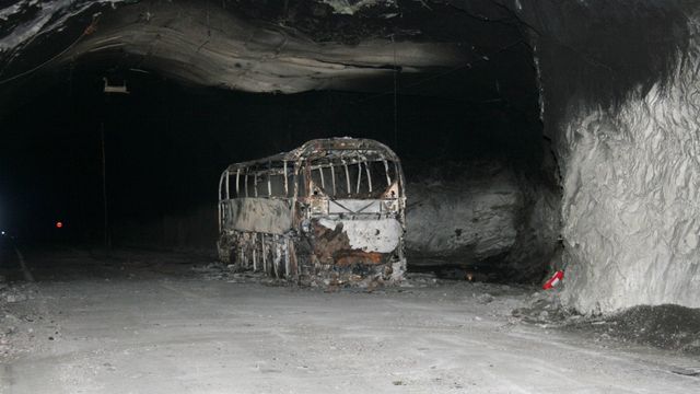 Havarikommisjonen kritiserer brannsikkerheten i tunneler