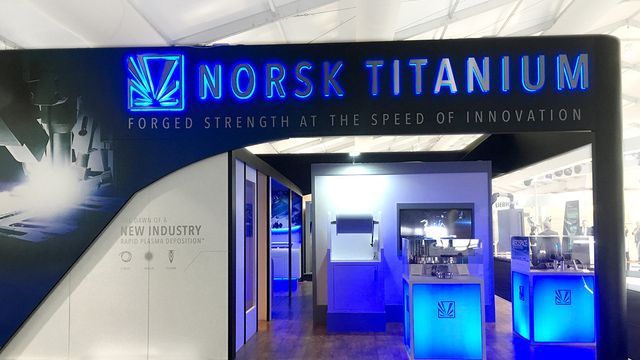 Norsk titanium skal lage titandeler for Boeing