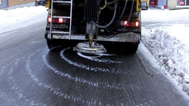 Vet du hvordan man bør salte i 18 minus? Det gjorde ikke ingeniørene på Teknologidagene heller