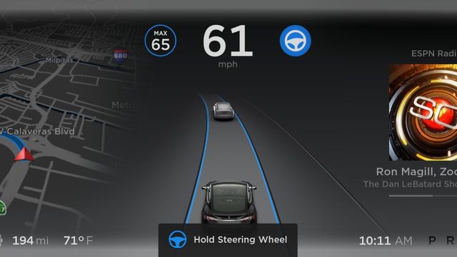 Tesla ruller ut ny Autopilot