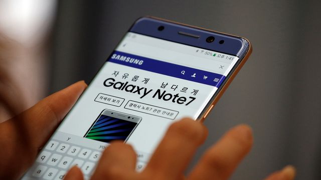 USA forbyr Samsung-telefonen på alle fly