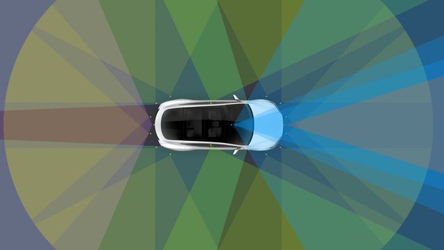 Slik fungerer Teslas nye teknologi for selvkjøring