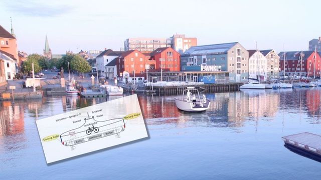 Verdens første førerløse passasjerferge kan gå over en kanal i Trondheim