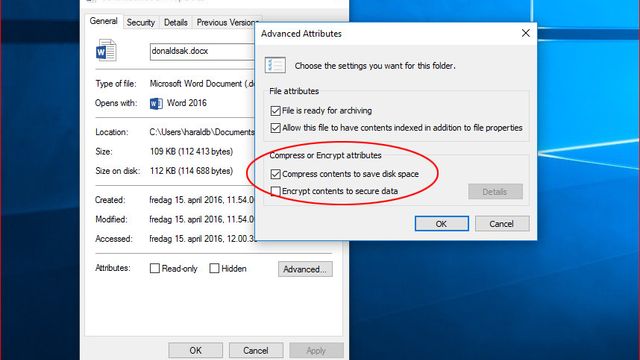 Komprimeringalogritme i Windows begrenses stadig av støtten for «eldgammel» prosessor