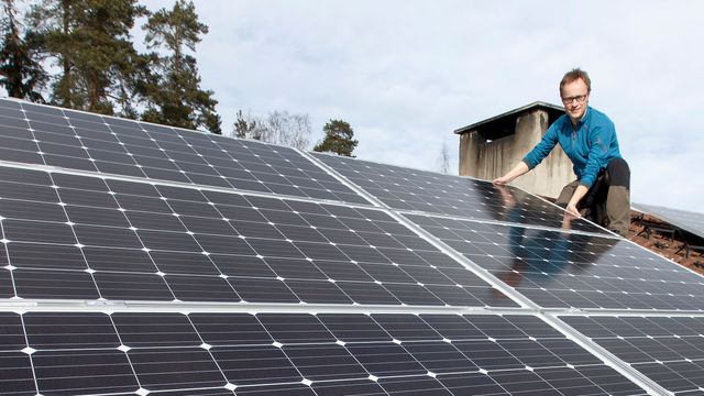 Eksplosiv vekst i norsk solenergi