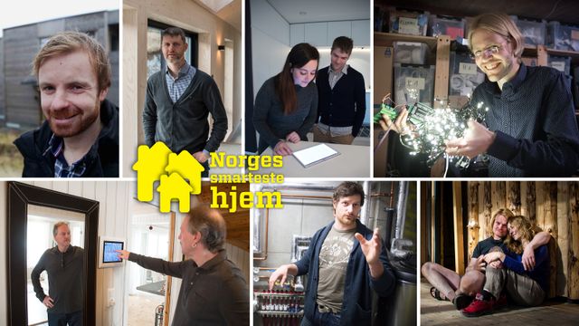 Syv kandidater, én vinner: Hvem har Norges smarteste hjem?