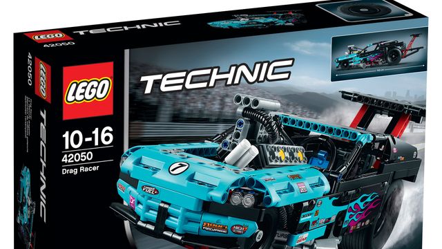 I dagens julekalender kan du vinne et Lego Technic Drag Racer-sett