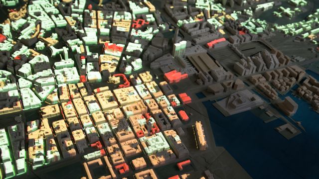 Nå kan alle Oslos planer projiseres på denne enorme 3D-modellen