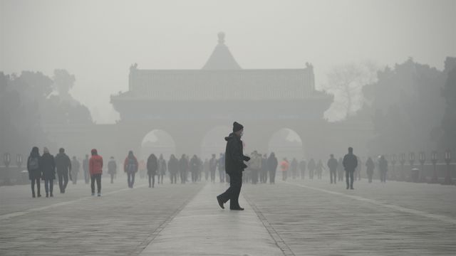 Denne beregningen viser at Kinas luftkvalitet snart kan bli bedre