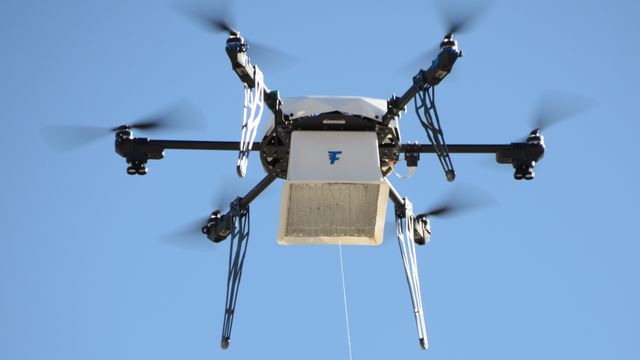 Amazon har store dronevisjoner, men dette selskapet leverer donuts, kaffe og legemidler via lufta allerede