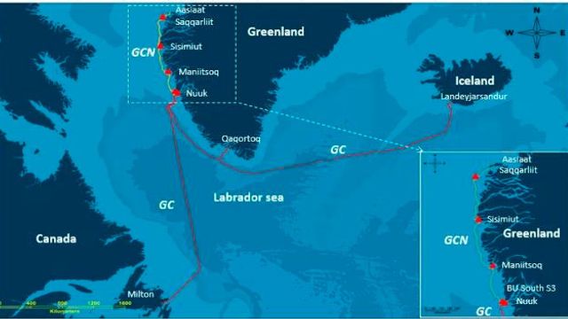 Bygger fiberkabel i Arktis