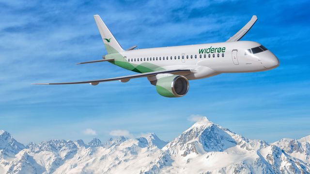 Widerøe blir blant de første med det nye brasilianske jetflyet