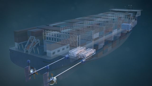 Rolls-Royce vil bygge containerskip etter Lego-prinsippet