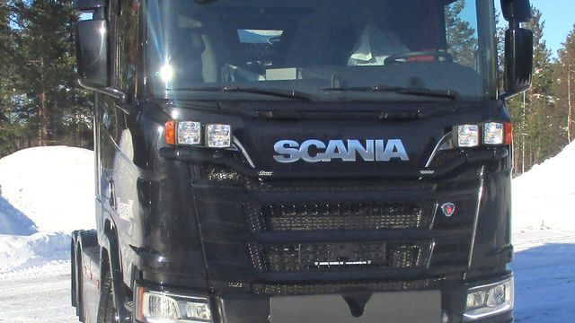 Unikt plogfeste for Scanias nye lastebiler