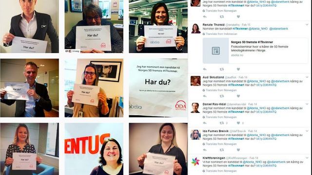«I dag kåres Norges 50 fremste IT-kvinner. Tullete, mener noen. Viktig, mener vi»