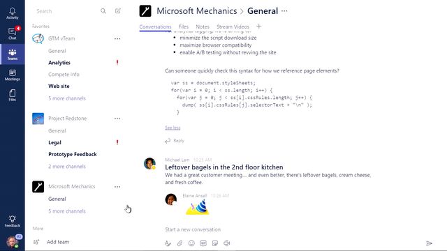 Microsoft får en «flying start» med selskapets Slack-utfordrer
