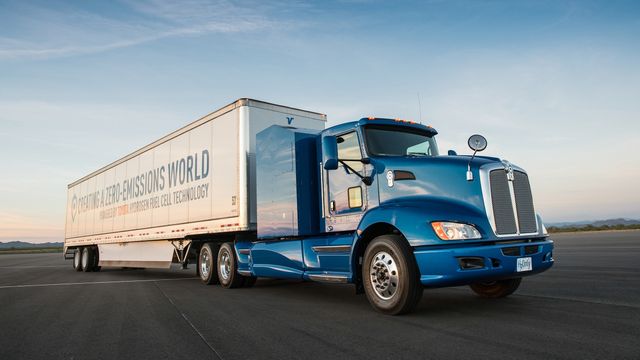 Toyota flytter hydrogenteknologi fra personbil til lastebil