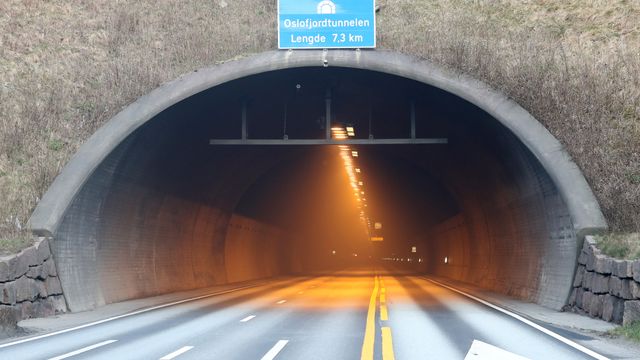 Oslofjordtunnelen blir stengt i flere uker