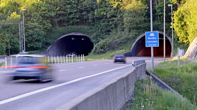 Nordbytunnelen blir ferdig først tidlig på sommeren