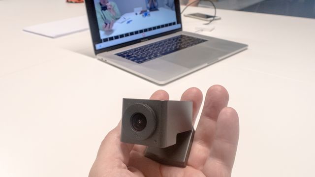 Utvikler knøttlite videokonferansekamera – og vil masseprodusere det på Hadeland