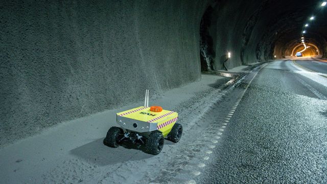 Norske ingeniører utvikler roboter som skal bedre brannsikkerheten i lange veitunneler
